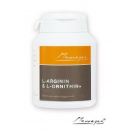 Mannayan L-Arginin & L-Ornithin + (60 capsules) 